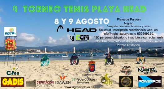 8 Torneo tenis playa nigran AGTP HEAD 2020 copia